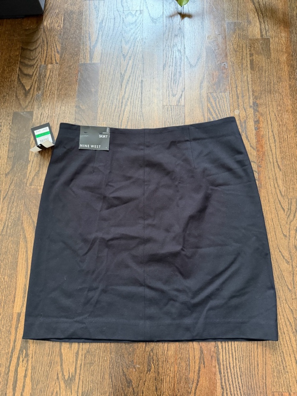Nine West Black Pencil Skirt with Rhinestone Detail - Picture 3 of 9
